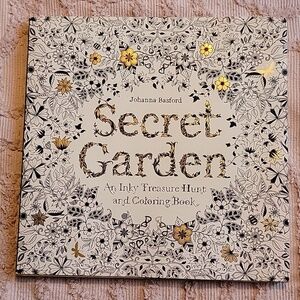 Secret Garden Treasure Hunt and Coloring Book by Johanna Basford.